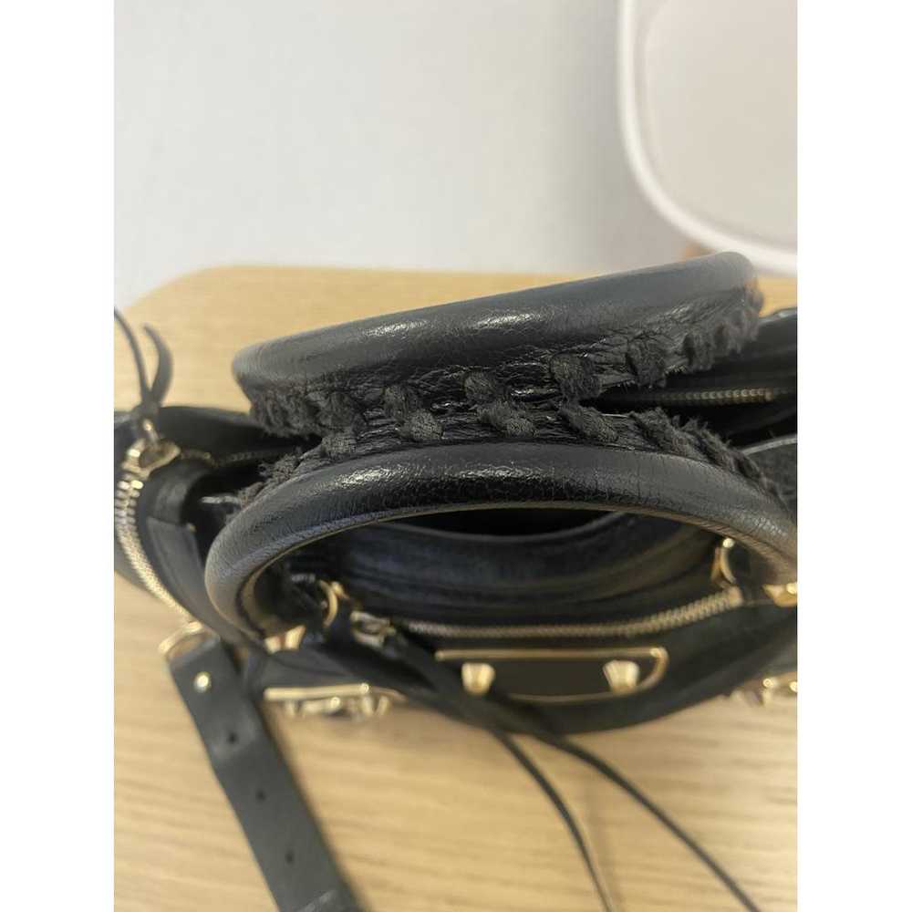 Balenciaga Classic Metalic leather crossbody bag - image 4