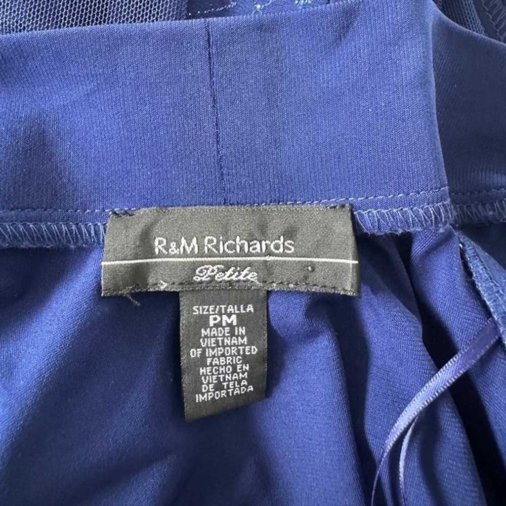 R&M Richards Sheer Blue Cardigan - image 5