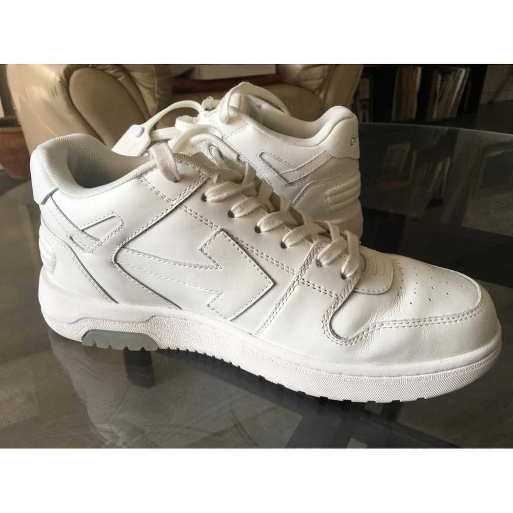 Off White X Vlone Leather trainers - image 10