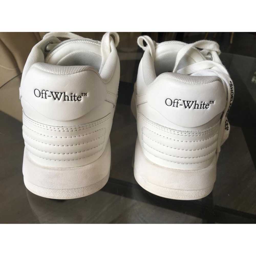 Off White X Vlone Leather trainers - image 3