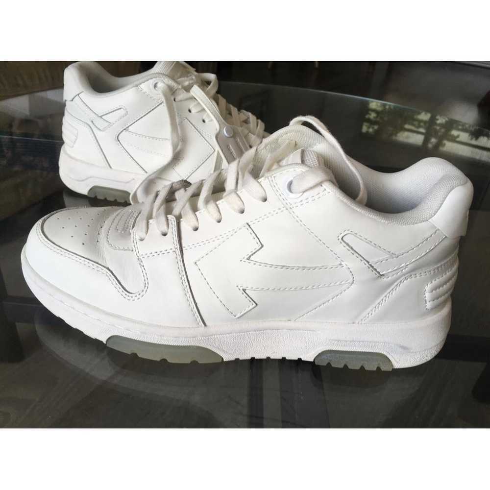 Off White X Vlone Leather trainers - image 6