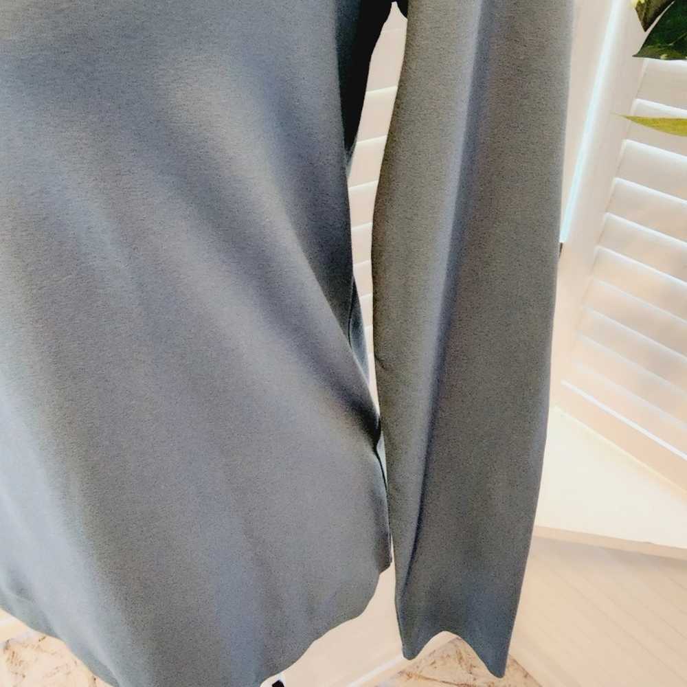 EILEEN FISHER NEW SCOOP NECK LONG SLEEVE BLOUSE S… - image 3