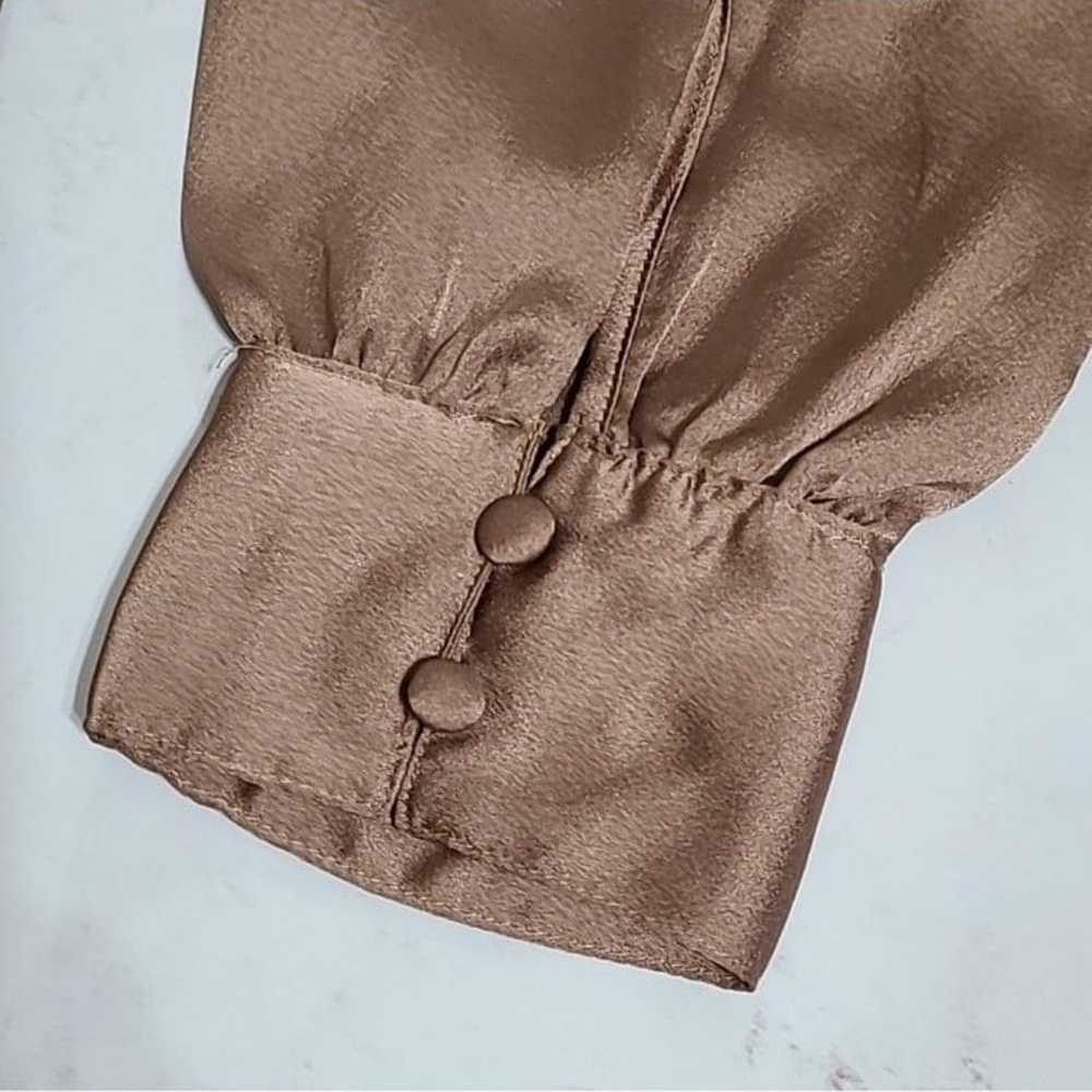 Abercrombie & Fitch  Satin Wrap Front Bodysuit - image 5