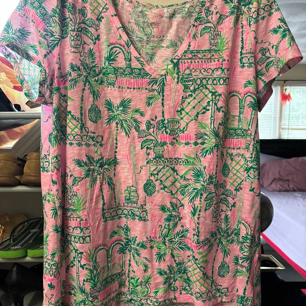 2 Brand New Lilly Pulitzer t shirts - image 2
