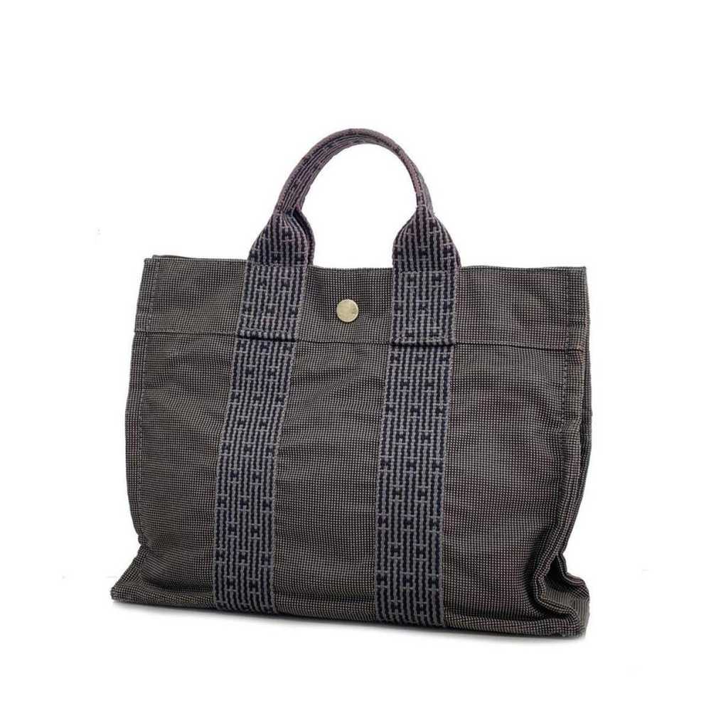 Hermès H cloth tote - image 1