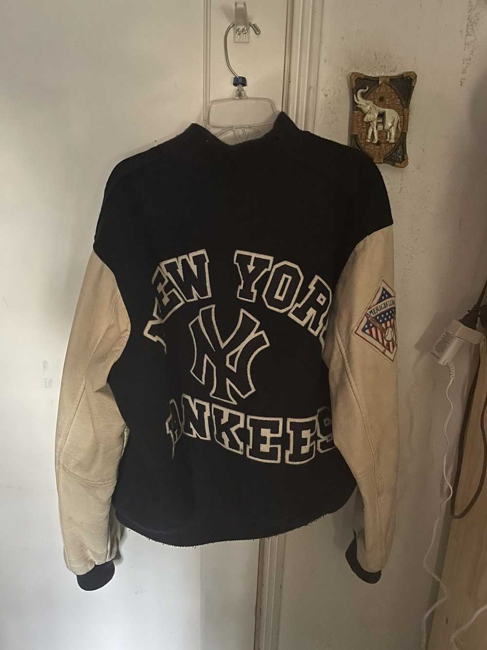 Chalk Line Vintage 80’s Yankees Varsity Jacket - image 2