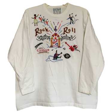 Swan Magic M Embroidered 1996 Rock & Roll Clevela… - image 1