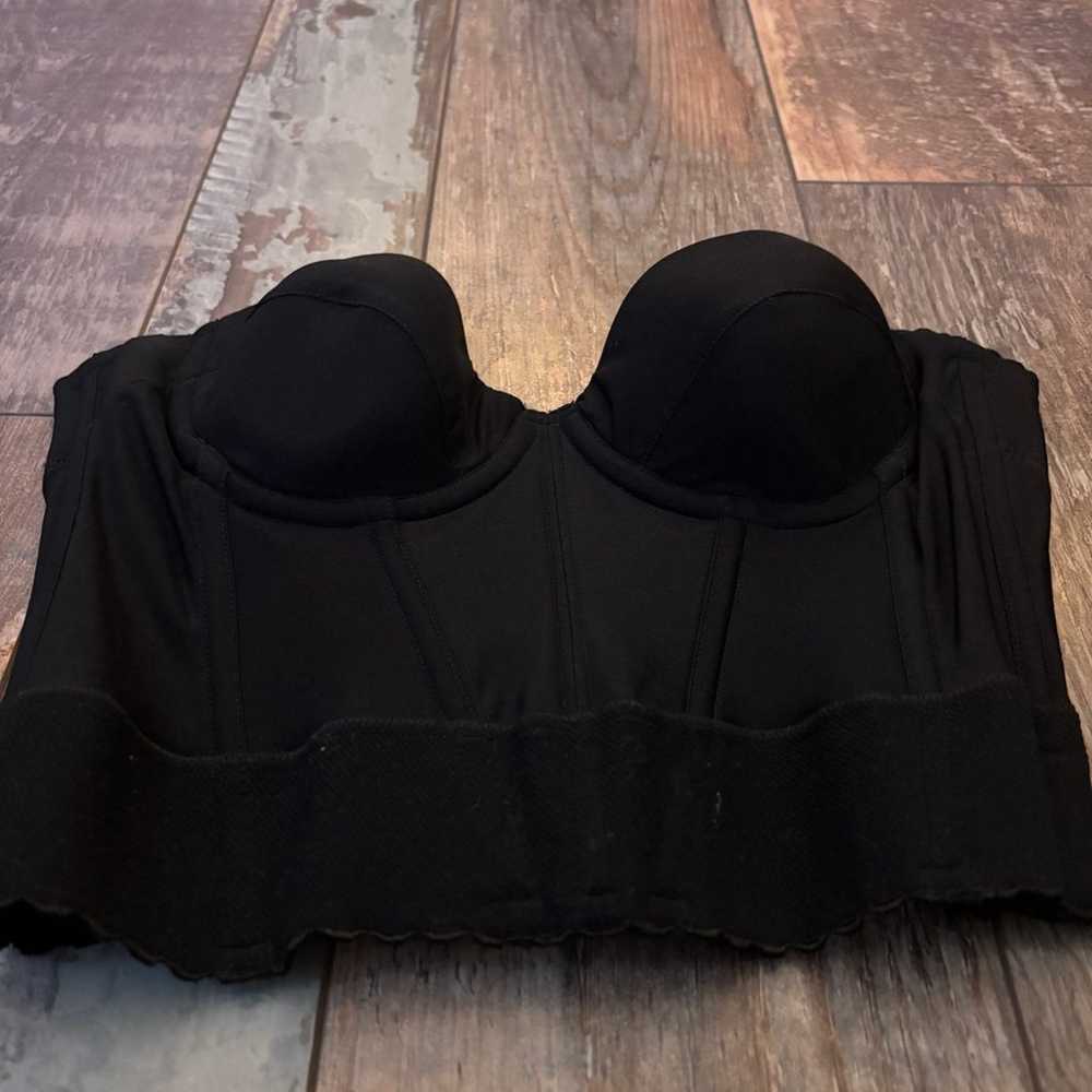 $490 Vintage La Perla Women Black Padded Underwir… - image 6