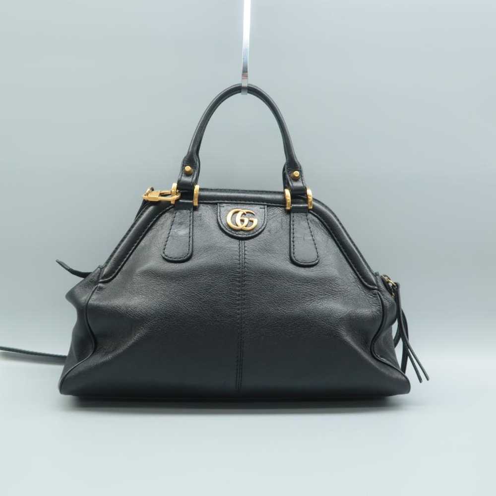 Gucci Re(belle) leather satchel - image 4