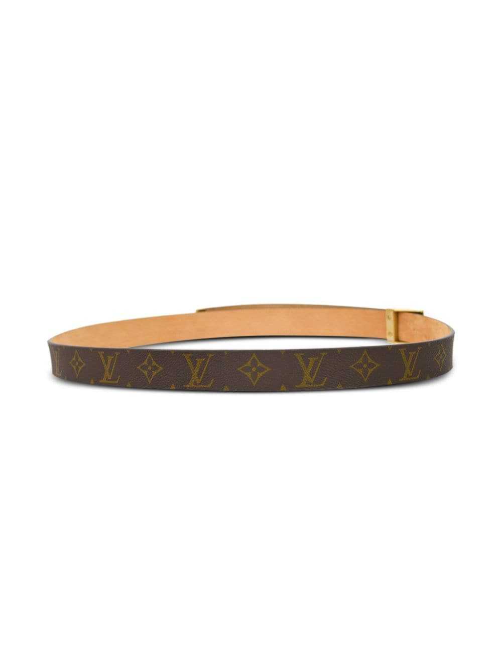 Louis Vuitton Pre-Owned 2001 Ceinture Carre monog… - image 2