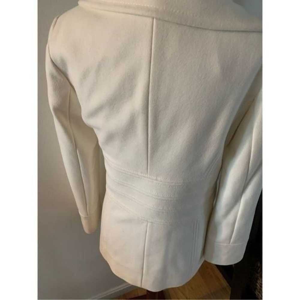 White pea coat size small - image 5