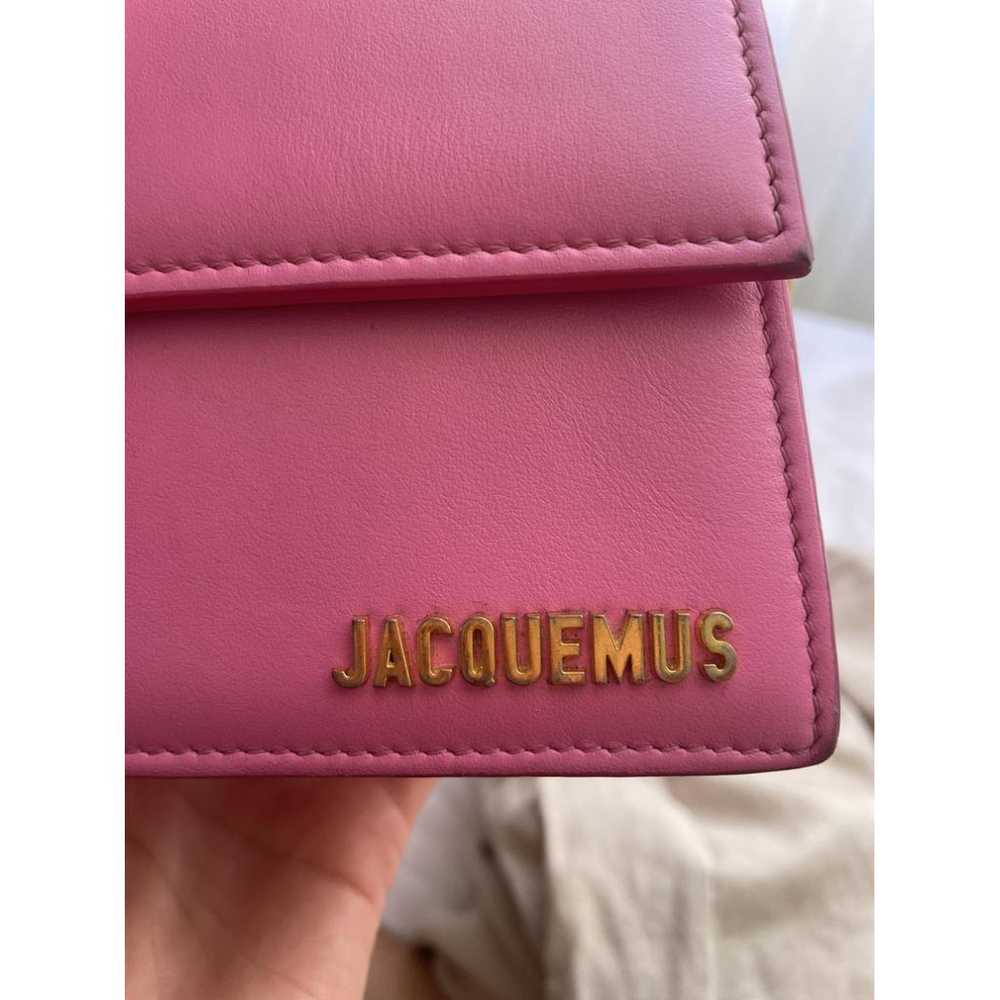 Jacquemus Le Grand Bambino leather handbag - image 3