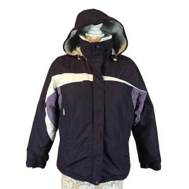 Columbia ladies ski jacket in purple and white  s… - image 1