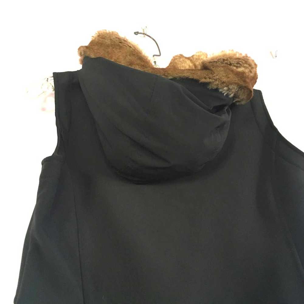 Marmot Furlong Faux Fur Zipper Vest M - image 11