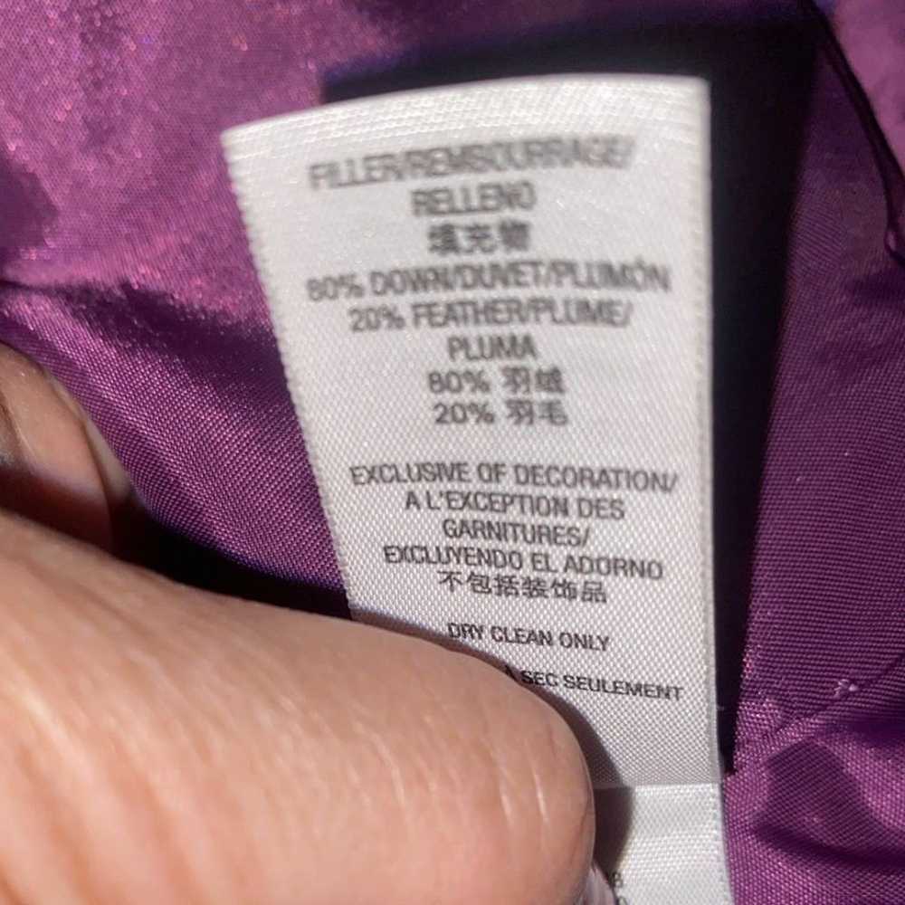 JUICY COUTURE Purple Down Puffer Vest - image 7
