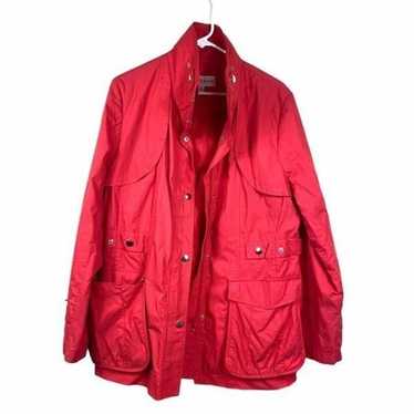 Pendleton Red rain jacket lined