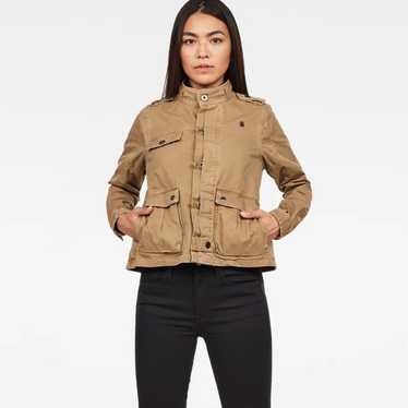 G- Star Raw Officer Cropped Utility Jacket