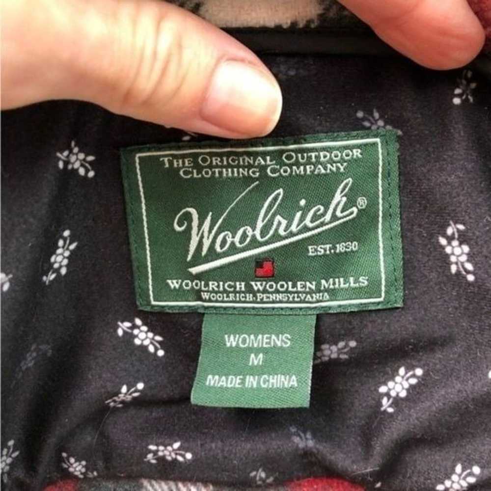 WOOLRICH Plaid Multi Color Shirt Zip Up Jacket Wi… - image 11