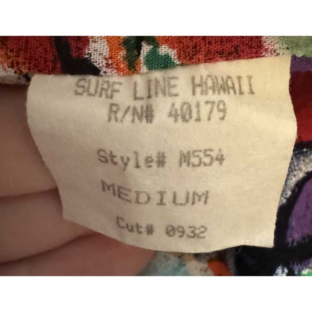 Jams World Vintage Vest Size M Colorful Surf Line… - image 9