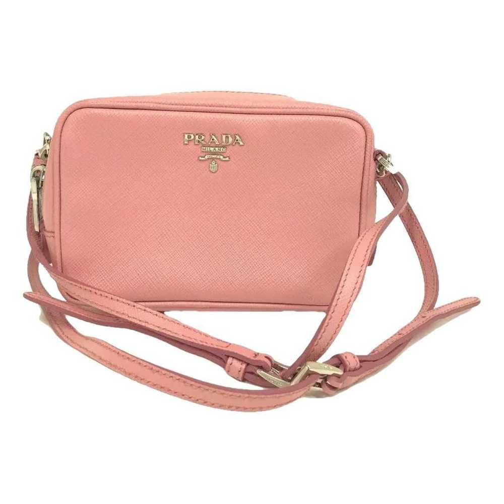 Prada Cahier Buckle leather handbag - image 1