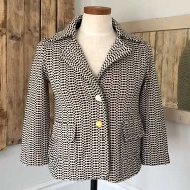 TORY BURCH Two Button Stretch Blazer Jacket Size … - image 1