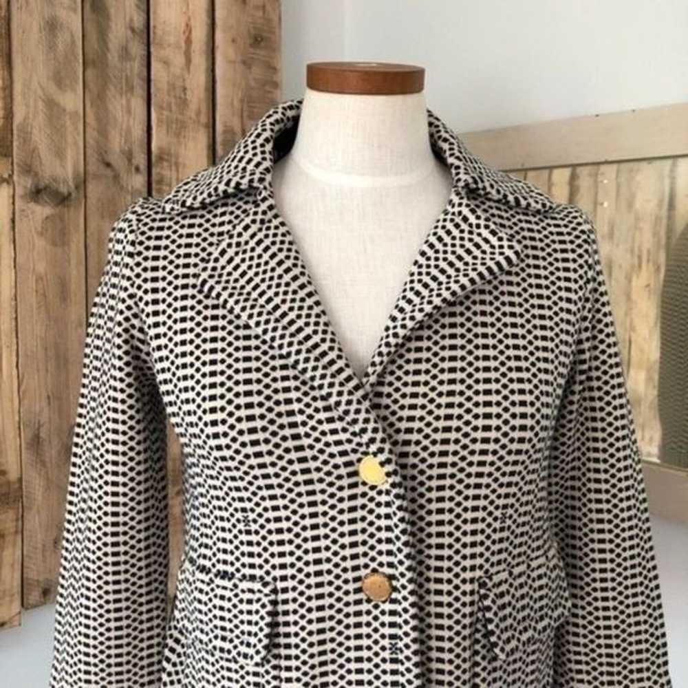 TORY BURCH Two Button Stretch Blazer Jacket Size … - image 2