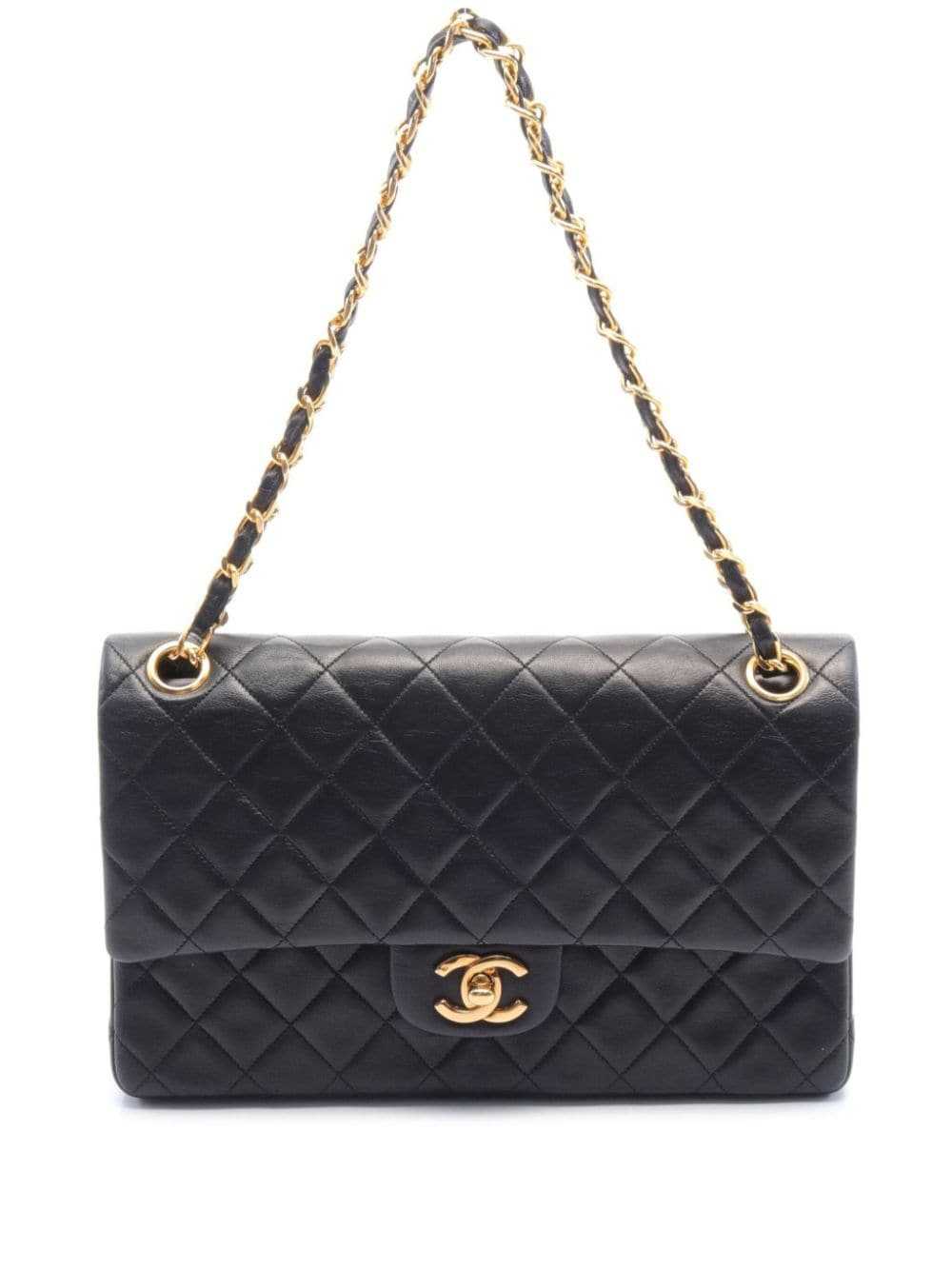 CHANEL Pre-Owned 1986-1988 medium Double Flap sho… - image 1