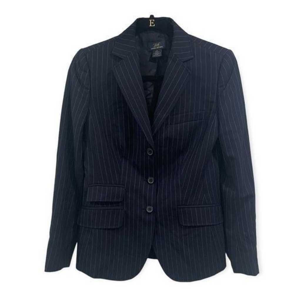 Brooks Brothers “346” Navy pinstriped Coat Blazer… - image 1