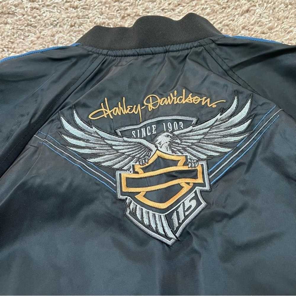 Harley-Davidson 115th Anniversary Moto Nylon Jack… - image 9