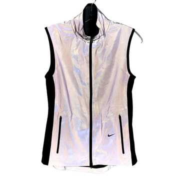 Nike Flash 3M Running Vest Womens Size XS Silver … - image 1
