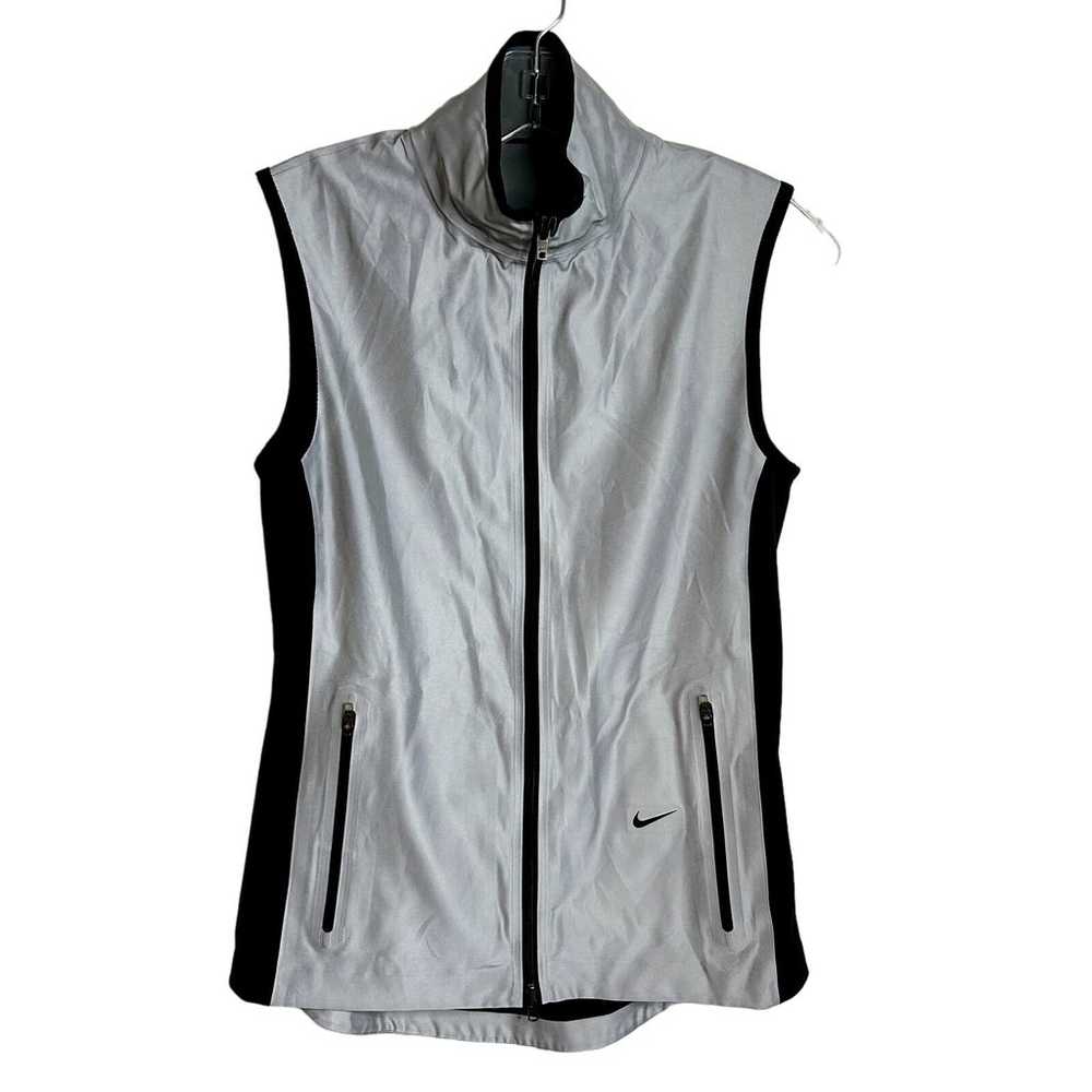 Nike Flash 3M Running Vest Womens Size XS Silver … - image 3