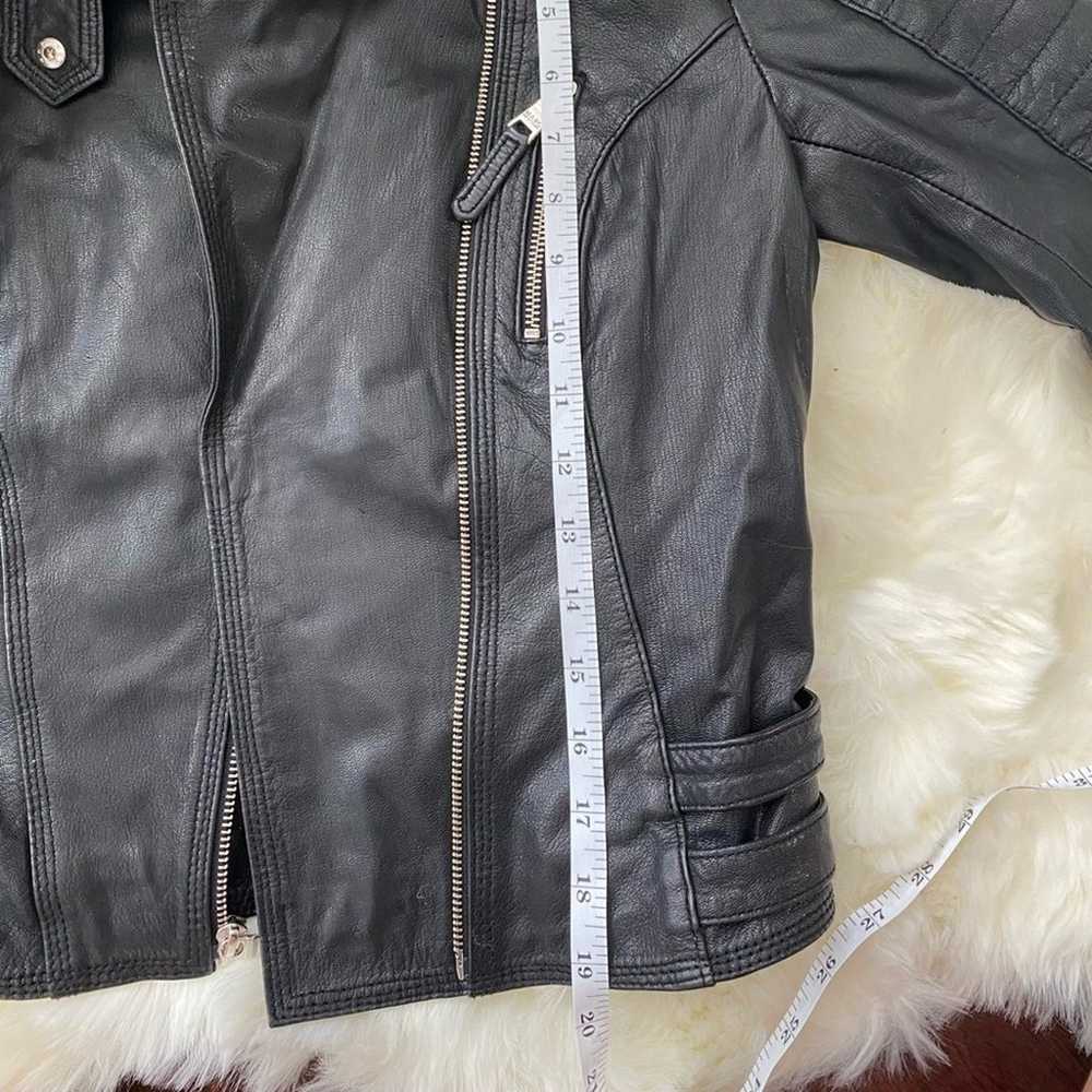 Classic Moto Jacket Genuine Leather - image 5