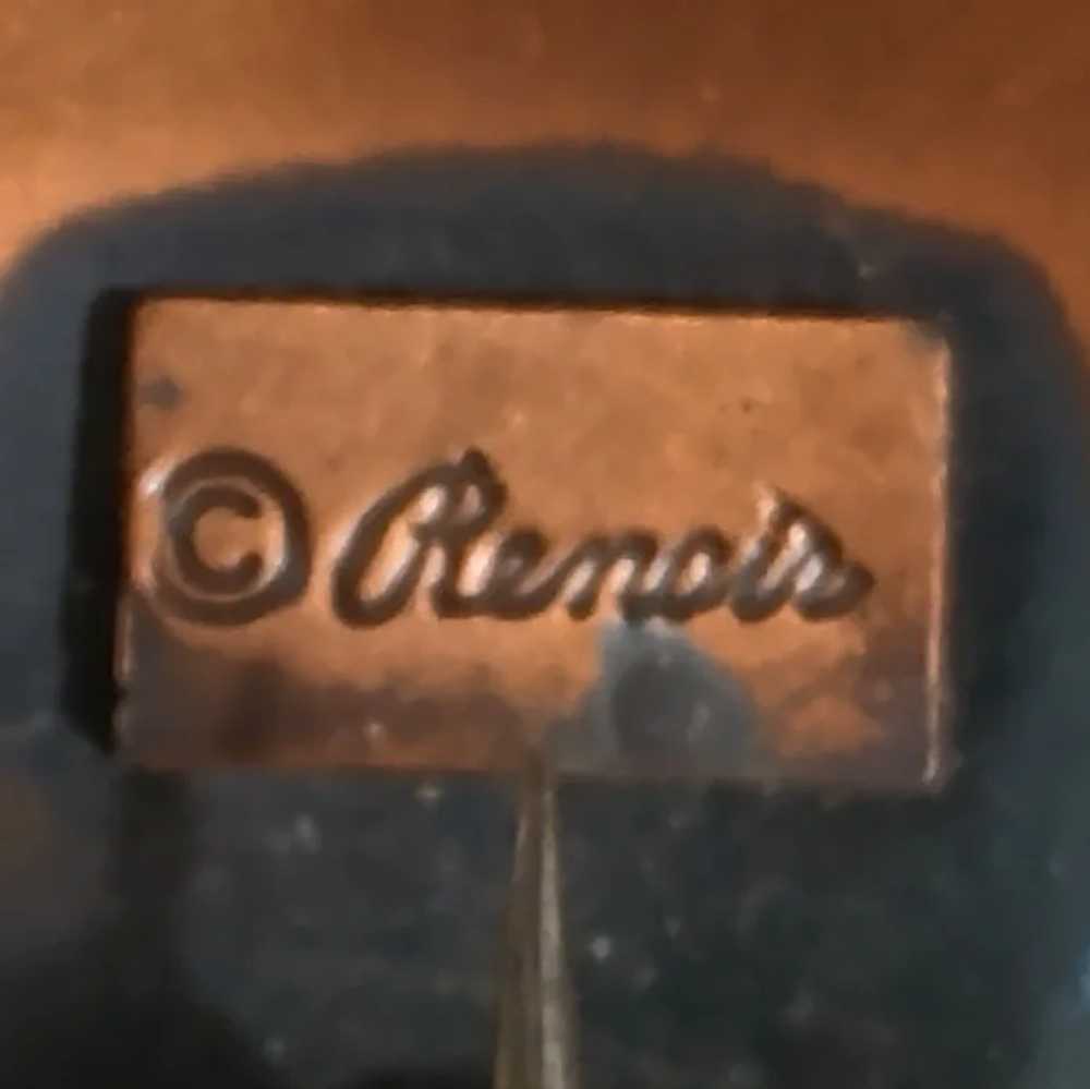 Renoir copper Balalaika mandolin pin - image 4