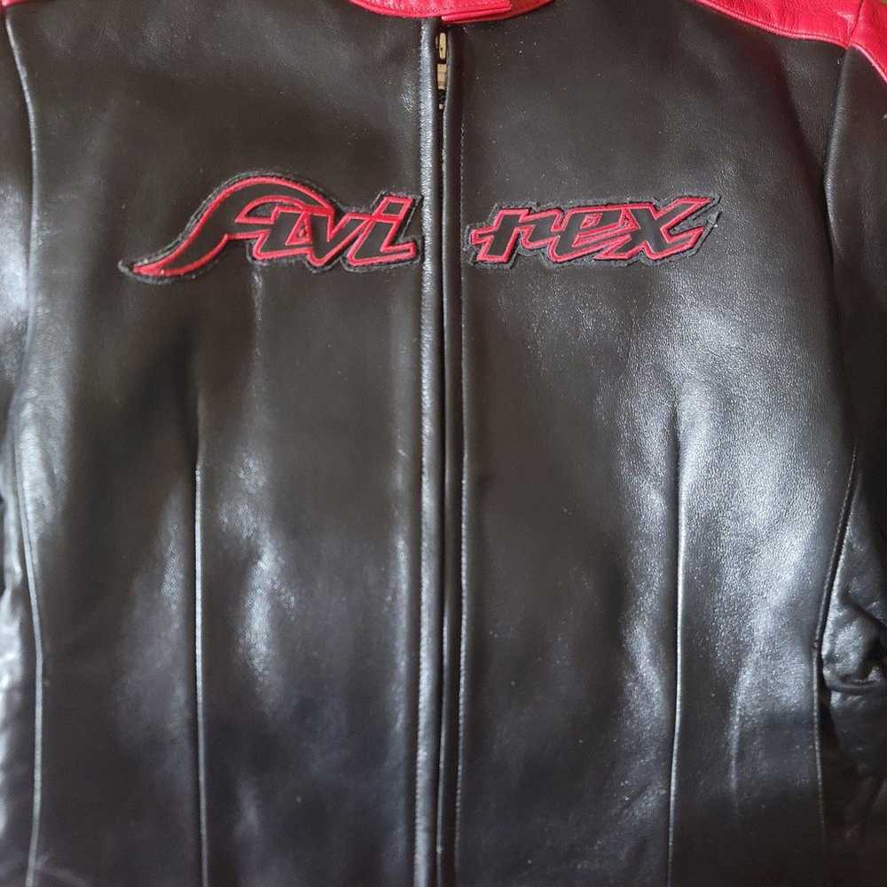 Avirex women's leather jacket - image 3