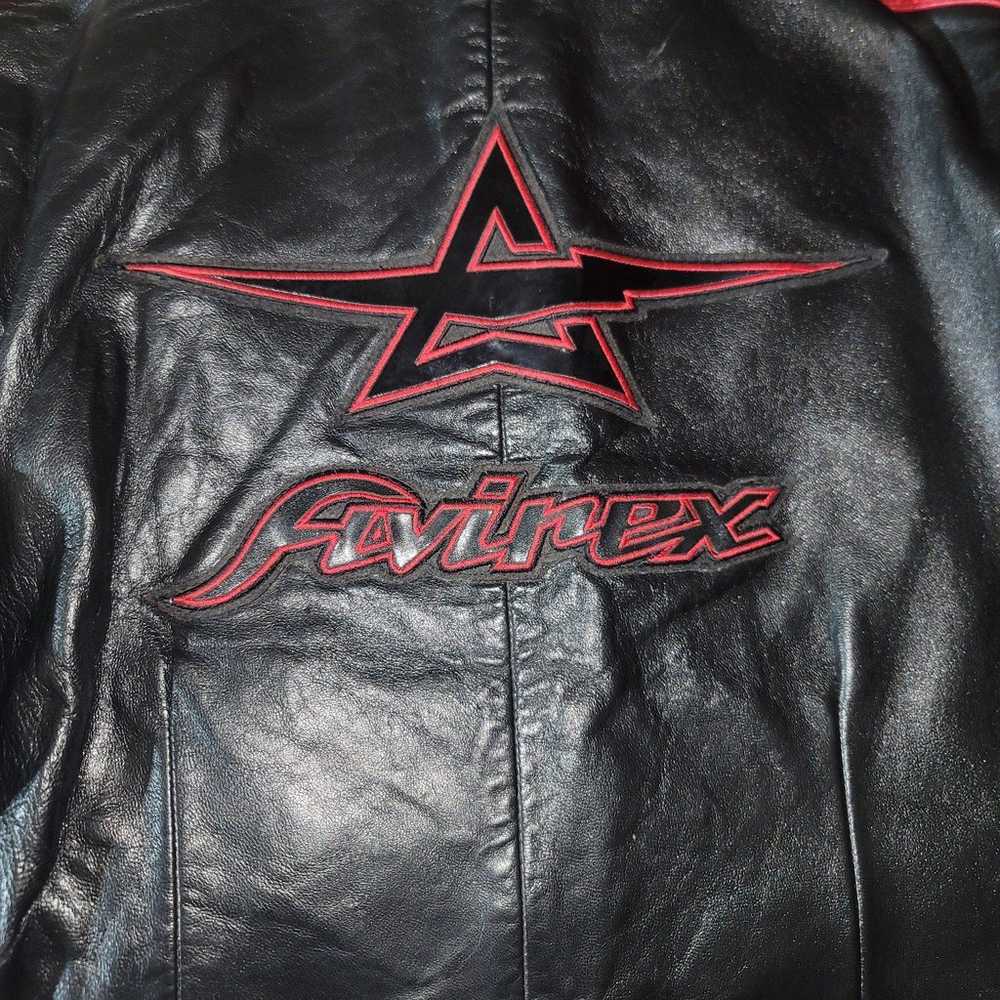 Avirex women's leather jacket - image 9