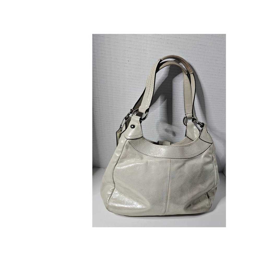 Coach Lynn Soho Leather Hobo Bag Champagne with L… - image 4