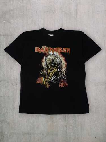Band Tees × Iron Maiden × Vintage 1990S Rare "Kill
