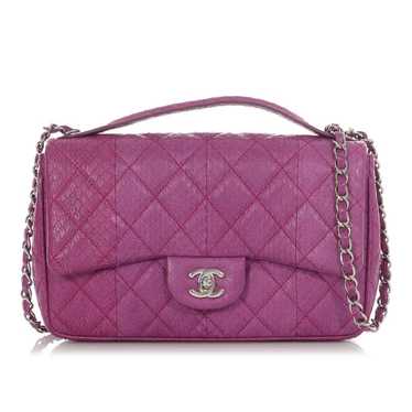 Chanel Easy Carry exotic leathers crossbody bag - image 1
