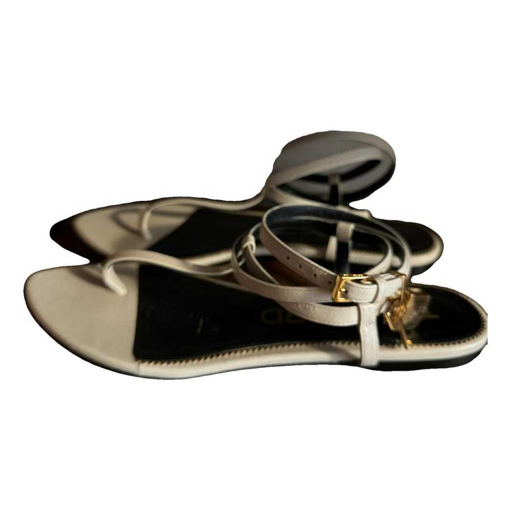 Tom Ford Padlock leather sandal - image 1