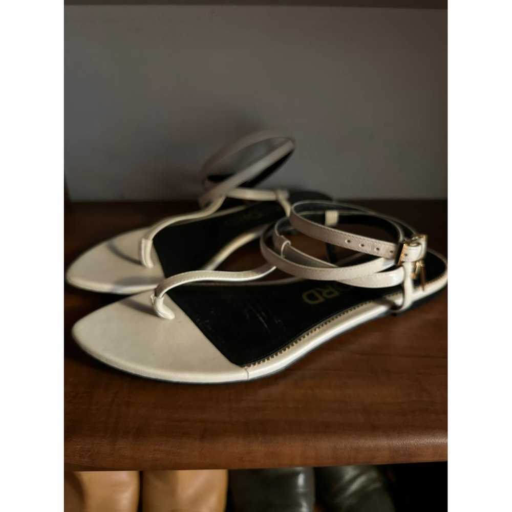 Tom Ford Padlock leather sandal - image 3