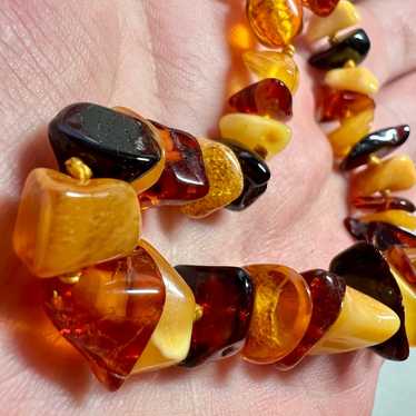 BALTIC AMBER CHIP BRACELET MULTI-COLOR - image 1