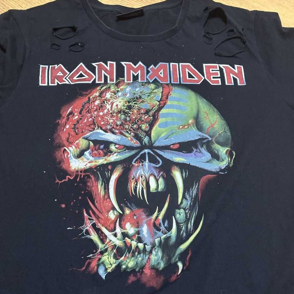 Band Tees × Iron Maiden × Rock T Shirt Iron Maide… - image 2