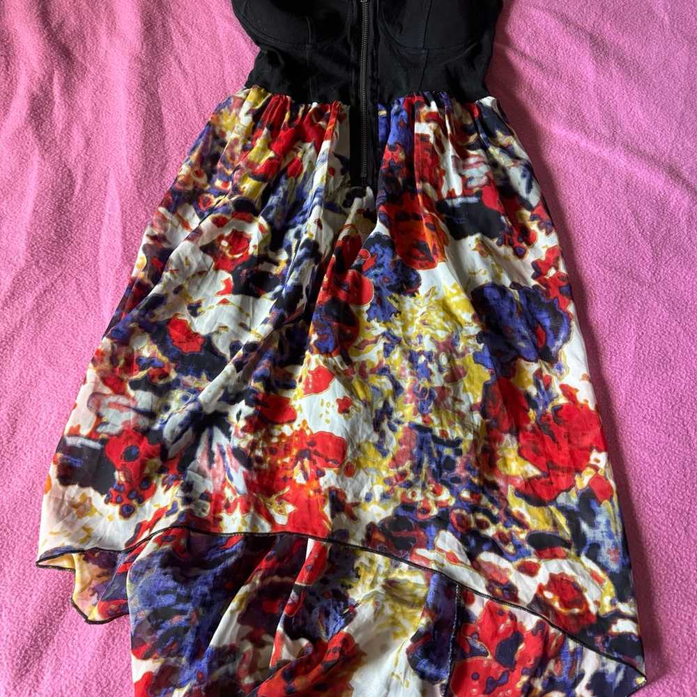 Vintage material girls floral y2k 2000s dress - image 1