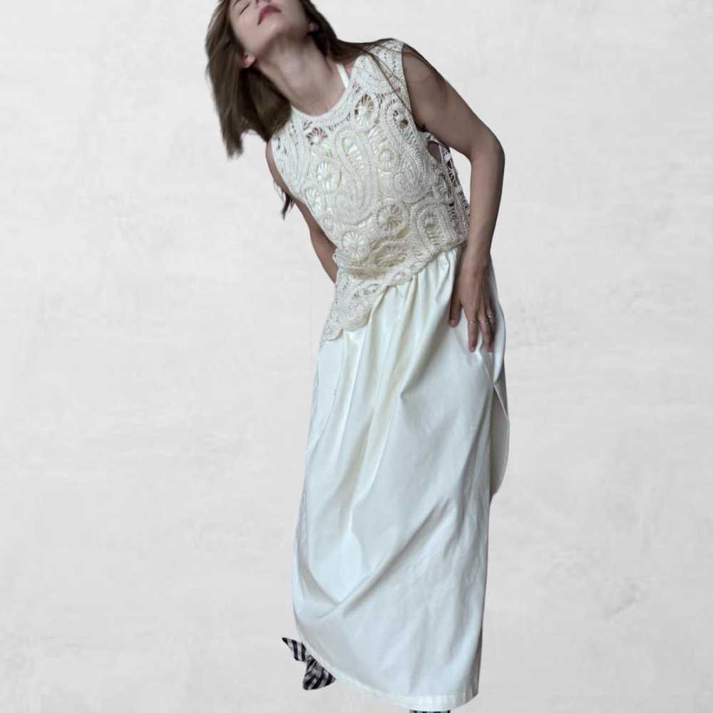 Non Signé / Unsigned Crochet maxi dress - image 6