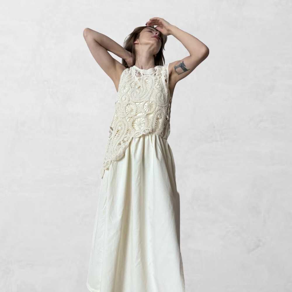 Non Signé / Unsigned Crochet maxi dress - image 7