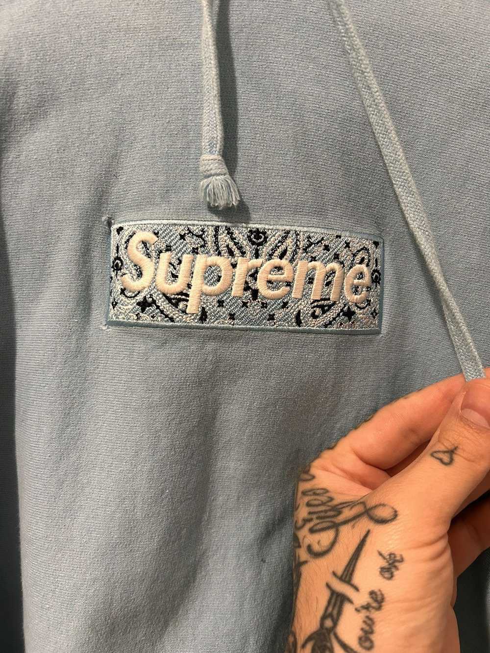 Supreme Supreme bandanna hoodie - image 2