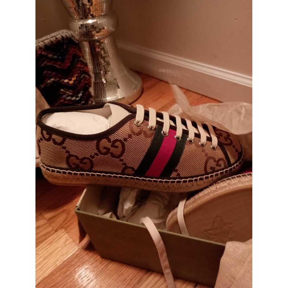 Gucci Cloth lace ups - image 3