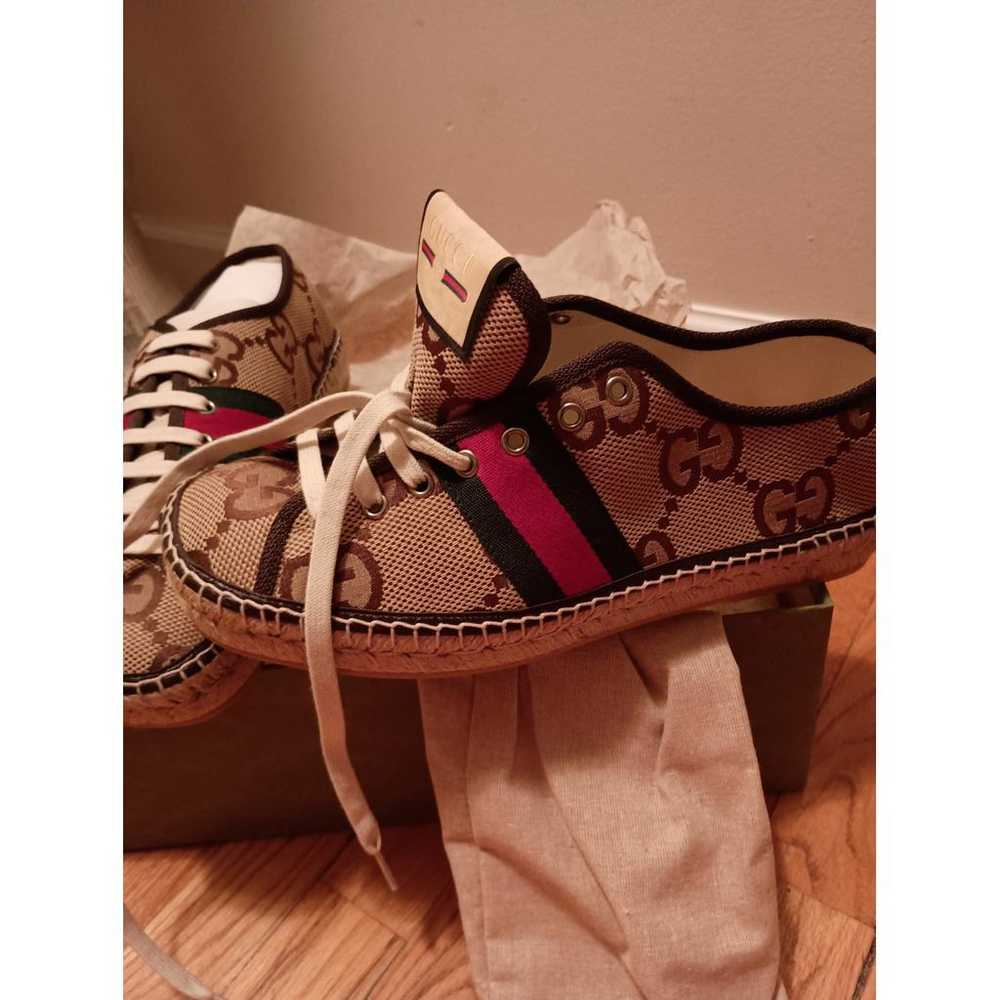 Gucci Cloth lace ups - image 4