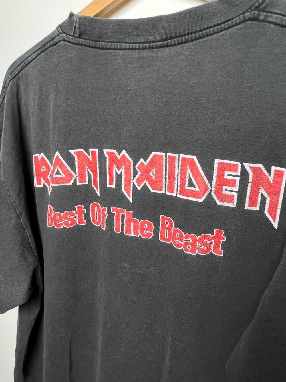 Band Tees × Iron Maiden × Vintage 1996 iron maide… - image 10