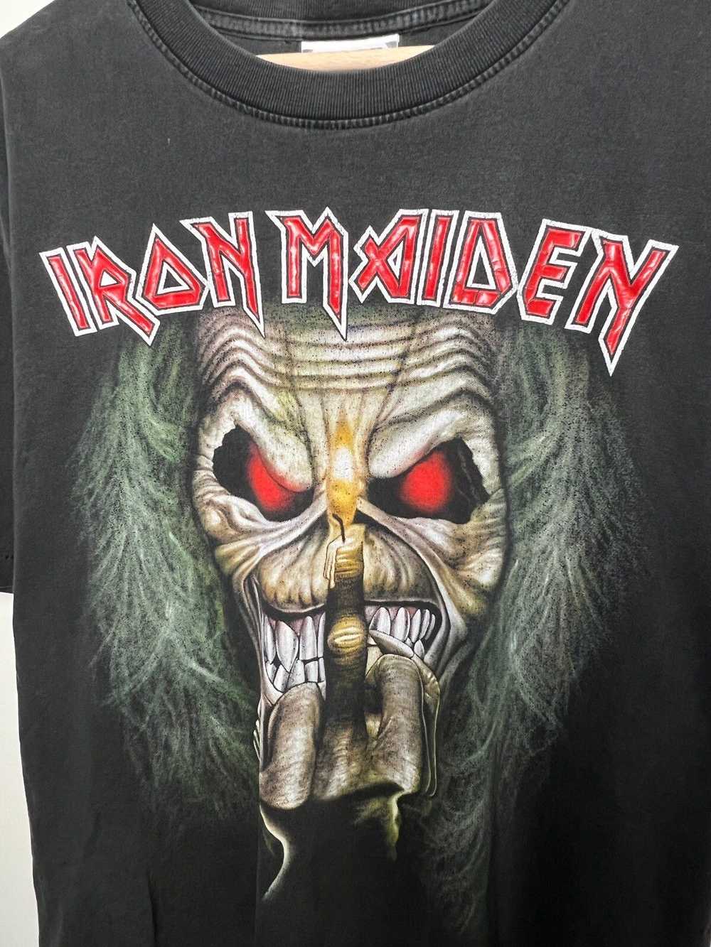Band Tees × Iron Maiden × Vintage 1996 iron maide… - image 4